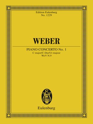 cover image of Piano Concerto No. 1 C major